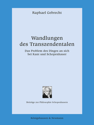 cover image of Wandlungen des Transzendentalen